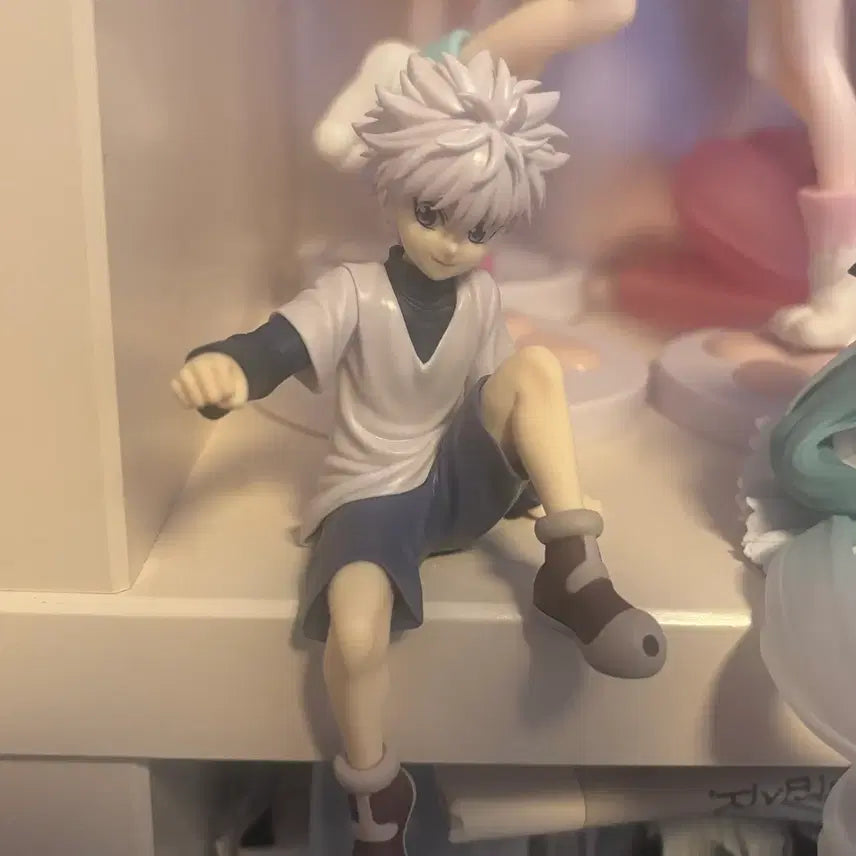 [BUNJANG] Hunter x Hunter Killua Noodle Stopper Figure / 헌터헌터 키르아 누들스토퍼 피규어