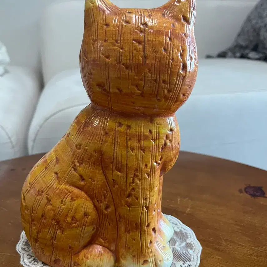 [BUNJANG] Vintage Ceramic Cat Figurine (USA) / 빈티지 도자기 고양이 (미국산)