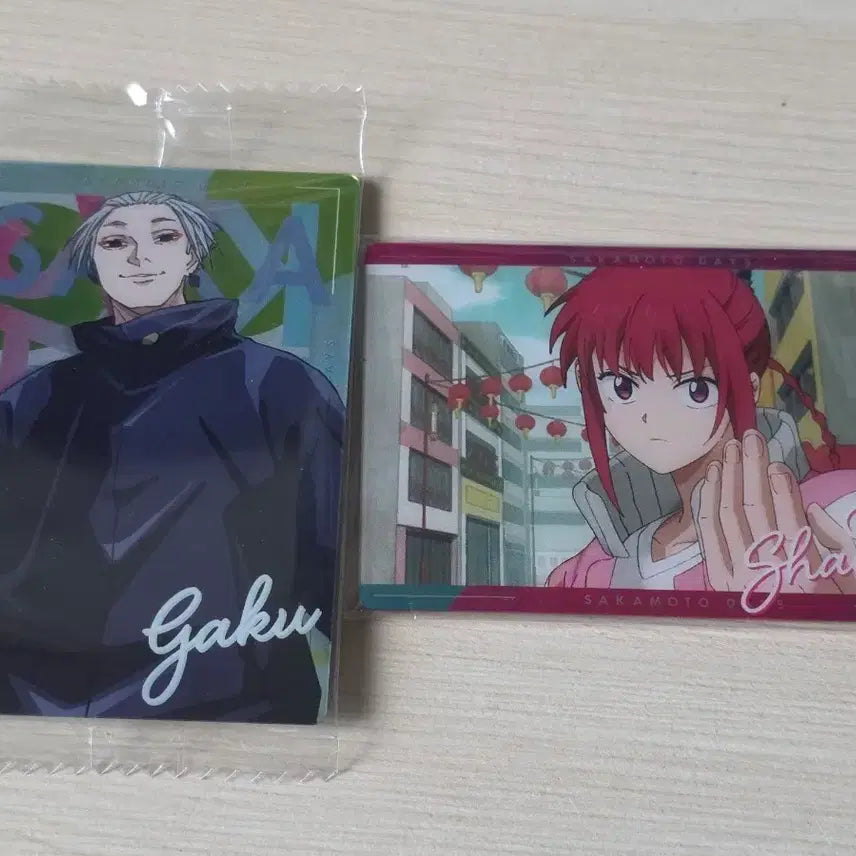 [BUNJANG] Sakamoto Days Wafer Card Bundle Set (Gaku, Ru) / [일괄] 사카모토 데이즈 웨하스 카드[가쿠,루]