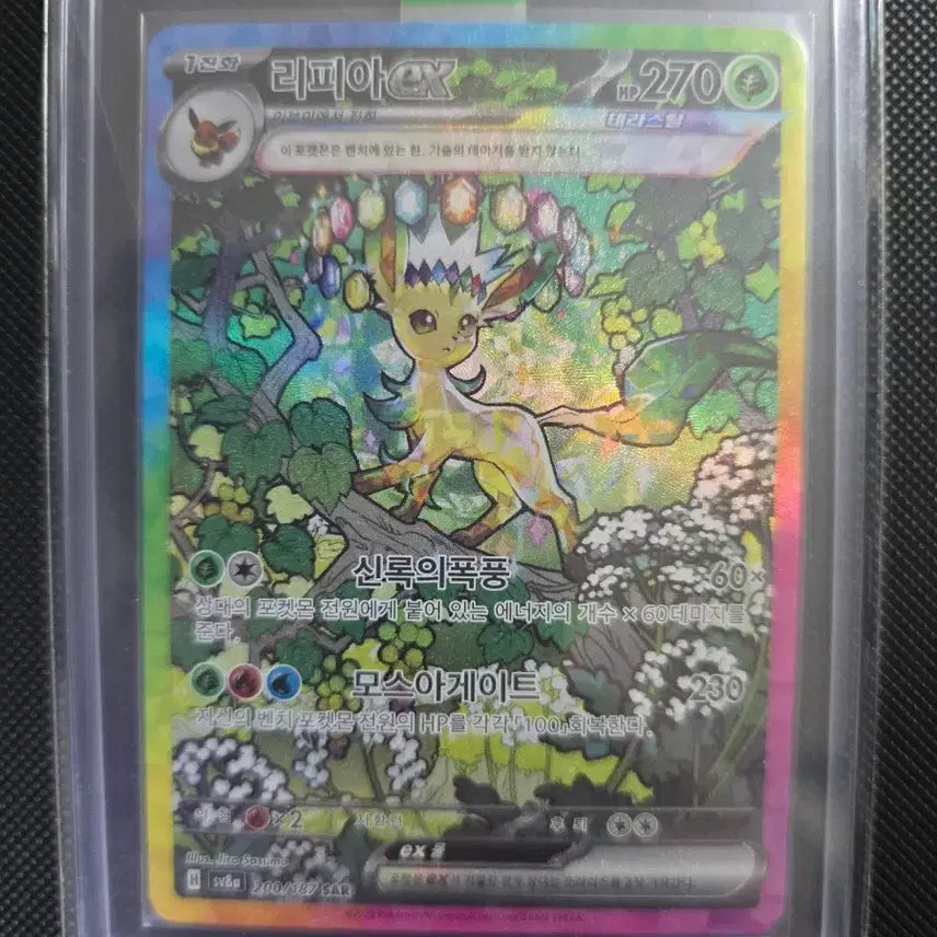 [BUNJANG] Pokemon Card Glaceon Tera Type SAR / 포켓몬카드 테라스탈 리피아 SAR