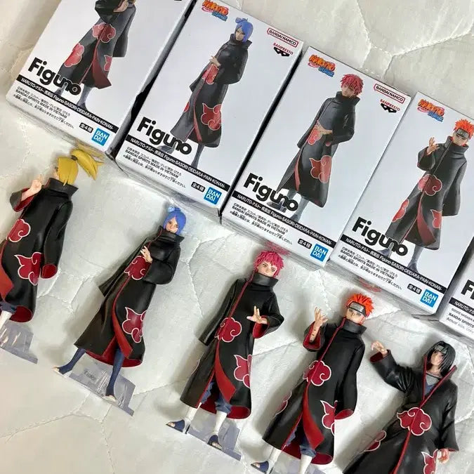 [BUNJANG] Naruto Akatsuki Figuarts Bundle Set / 택포 7.5)나루토 아카츠키 피그노 일괄 판매합니다