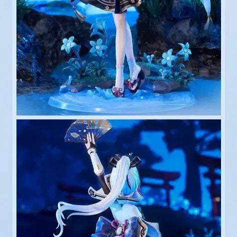 [BUNJANG] Apex Genshin Impact Kamisato Ayaka 1/7 Scale Figure with Exclusive LED Case / (택포) 원신 Apex 카미사토 아야카 1/7스케일피규어 팔아요 (전용LED케이스 포함)