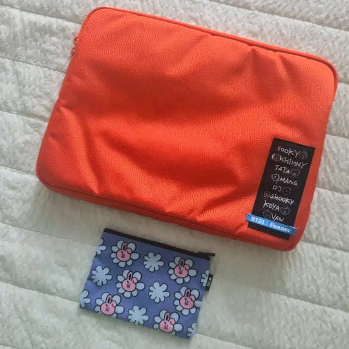 [BUNJANG] BTS Fennec Collaboration BT21 Laptop Pouch / BTS 방탄소년단 Fennec 콜라보 노트북 파우치 BT21