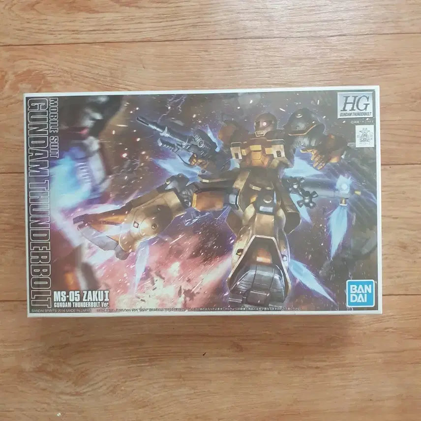 [BUNJANG] HG Zaku I Thunderbolt Version Model Kit / 미조립 HG 자쿠1  썬더볼트 버전