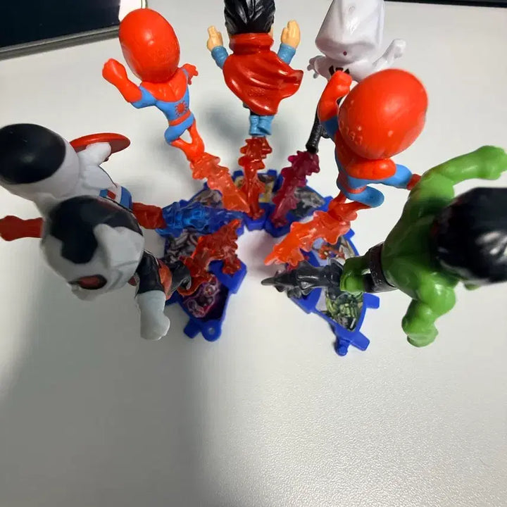 [BUNJANG] Marvel Heroes Action Figure 7-Figure Set / 마블 히어로 피규어 7종 세트