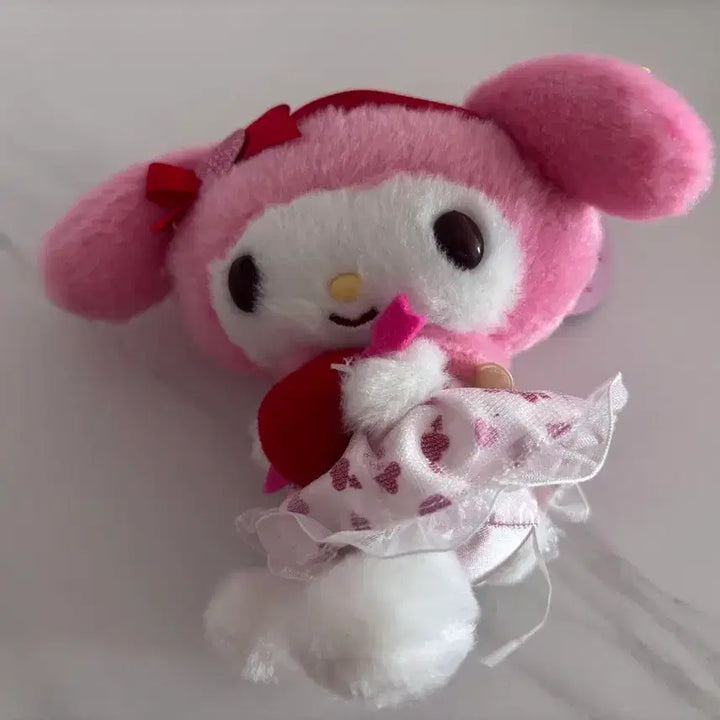 [BUNJANG] My Melody Heart Plush / 마이멜로디 인형 하트
