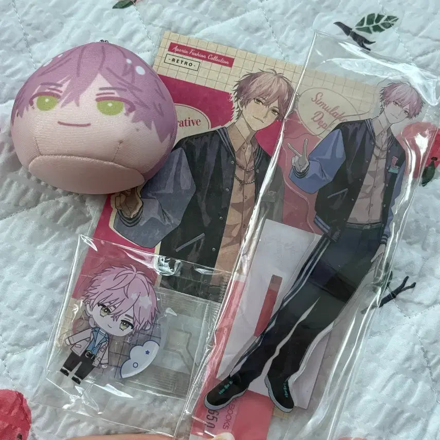 [BUNJANG] Ayato Kou Acrylic Stand &amp; Manju Bundle Set / 아야토 코우 아크릴 스탠드 만쥬 일괄