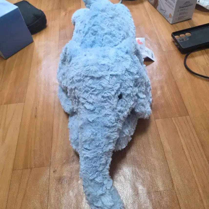 [BUNJANG] ZZIZNG FRIENDS Blue Elephant Plush Toy / ZZIZNG FRIENDS 파란 코끼리인형