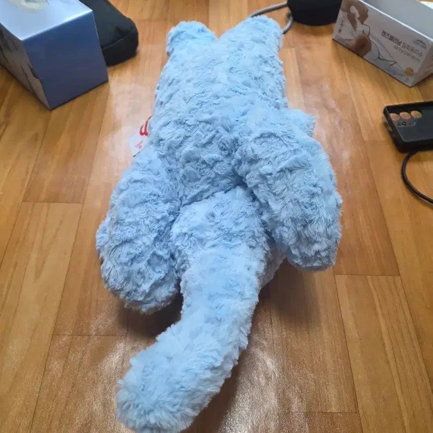 [BUNJANG] ZZIZNG FRIENDS Blue Elephant Plush Toy / ZZIZNG FRIENDS 파란 코끼리인형