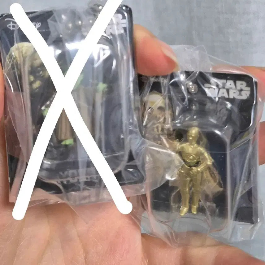 [BUNJANG] Star Wars C-3PO Figure Keyring / 스타워즈 C-3PO 쓰리피오 피규어 키링