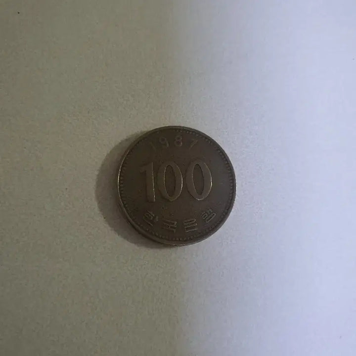 [BUNJANG] 1987 100 Won Coin / 1987년 100원