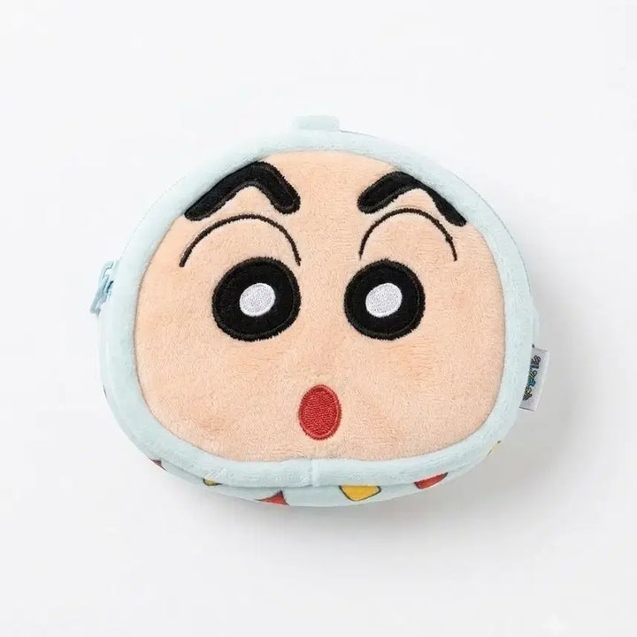 [BUNJANG] Crayon Shin-chan Shin-chan Face Pouch / 짱구는못말려 짱구얼굴 파우치 판매합니다
