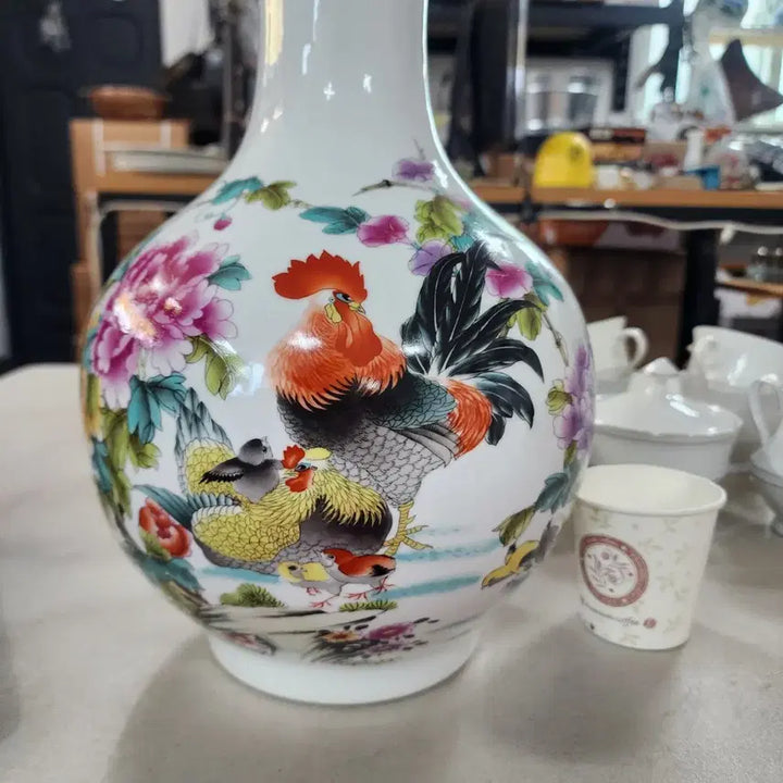 [BUNJANG] Jingdezhen Porcelain Vase 35cm / 중국 경덕진 도자기 높이35cm17000원