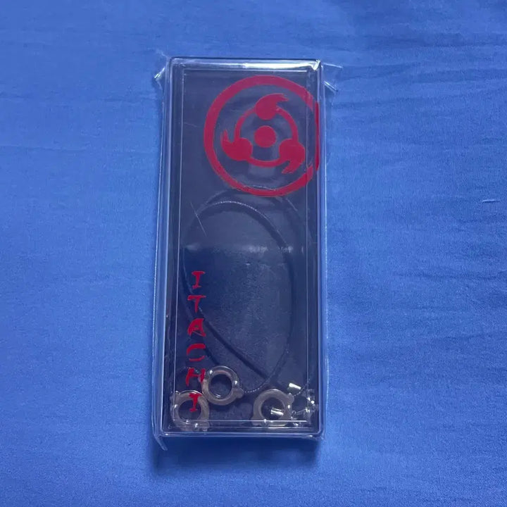 [BUNJANG] Naruto Akatsuki Itachi Vintage Goods Necklace / 나루토 아카츠키 이타치 고전 굿즈 목걸이 개봉 양도