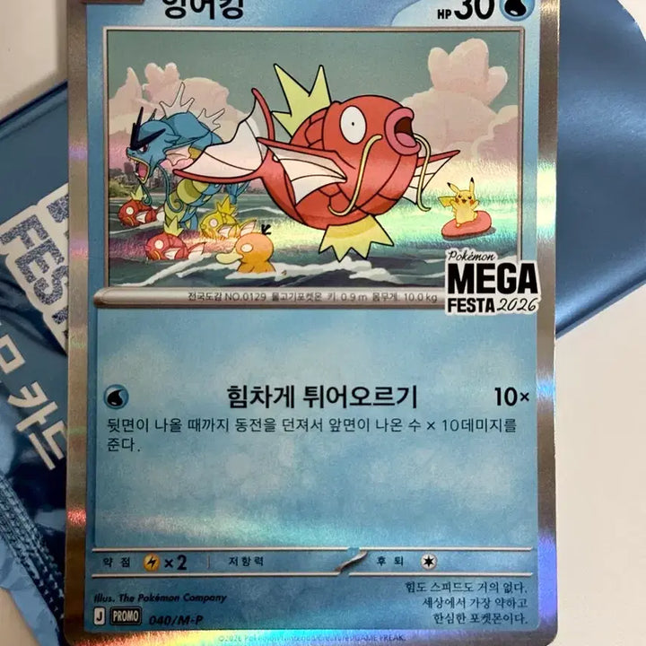 [BUNJANG] Pokemon Kingler Promo Card Bundle Set / 포켓몬카드 잉어킹 프로모카드 일괄
