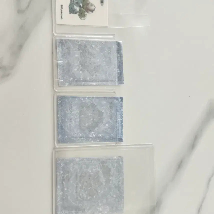 [BUNJANG] Pokemon Stickers &amp; Easel Card Bundle / 포켓몬 띠부씰+이즐카드