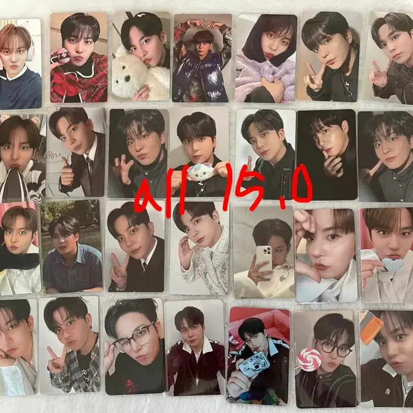 [BUNJANG] ATEEZ Jongho Bundle Set Photocard / 에이티즈 종호 포카 34장 일괄양도