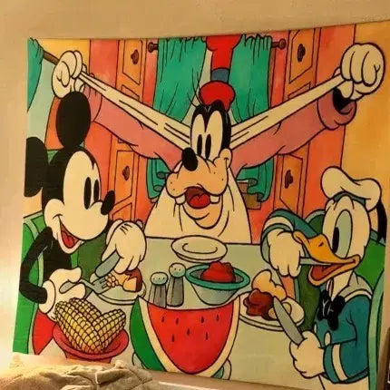 [BUNJANG] Mickey Mouse, Donald Duck, Goofy Poster / 미키마우스 도날드 덕 구피 포스터