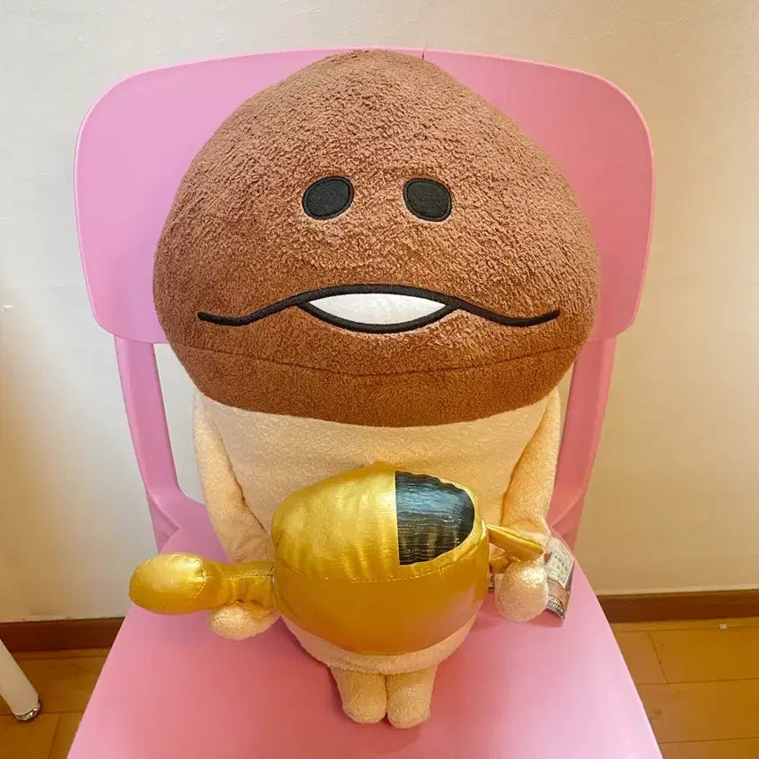 [BUNJANG] Authentic Golden Kettle Nameco Large Doll / 정품]황금주전자 나메코 대형인형(택ㅇ)