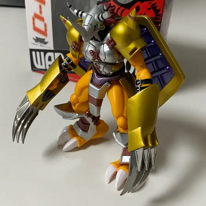 [BUNJANG] Digimon Wargreymon ART SCULPTURE Figure / 디지몬 워그레이몬 디아츠 피규어