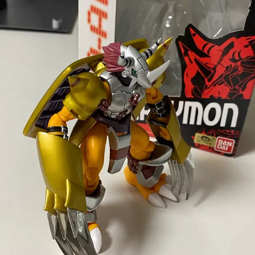 [BUNJANG] Digimon Wargreymon ART SCULPTURE Figure / 디지몬 워그레이몬 디아츠 피규어