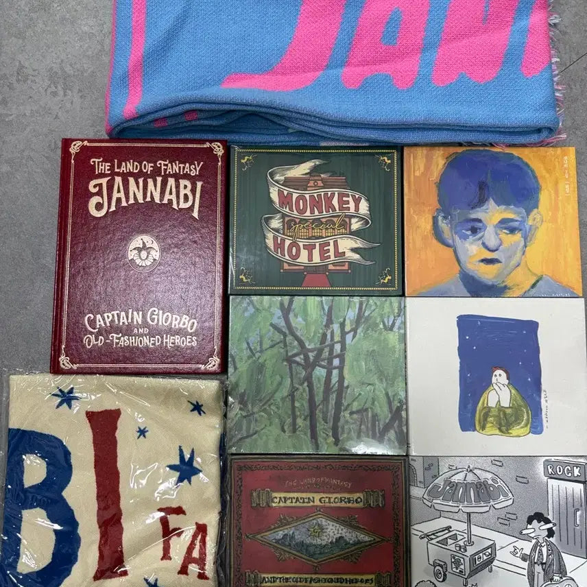 [BUNJANG] Jannabi Monkey Hotel Collection - CD Bundle / 잔나비 몽키호텔 전설 소곡집1 소곡집2 환상의 나라