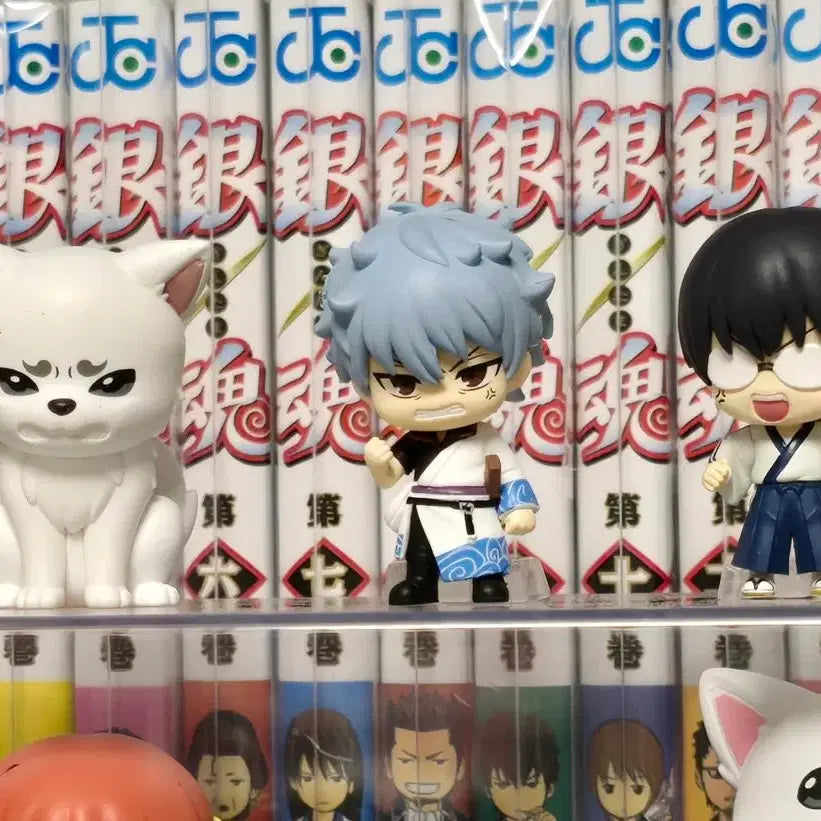 [BUNJANG] Gintama Okotta 3-Type Bundle Gacha Set Gintoki, Shinpachi, Sadaharu / 은혼 오콧타 3종 일괄 가챠 긴토키 신파치 사다하루