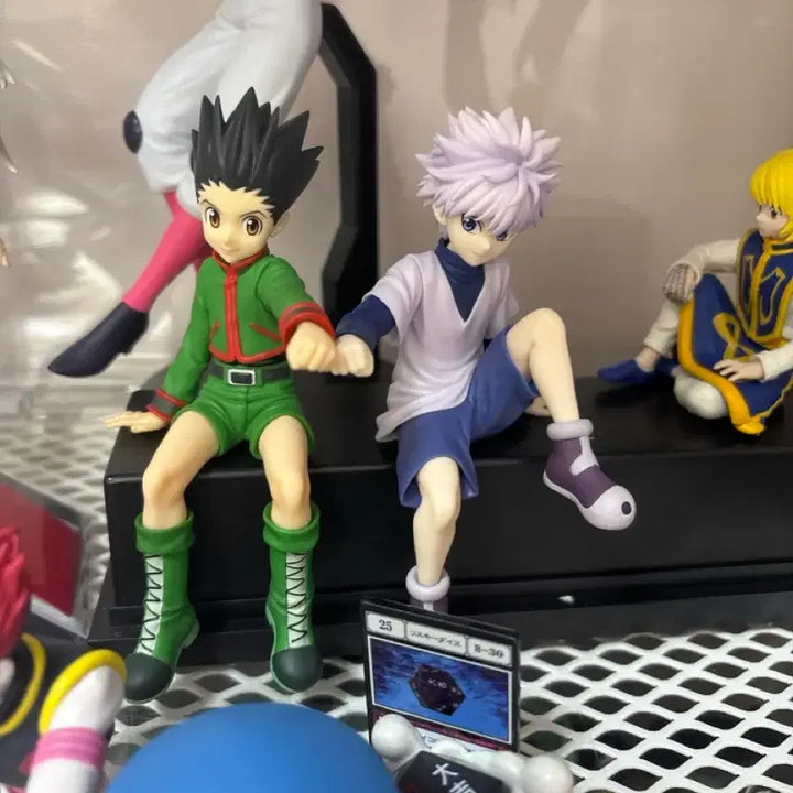 [BUNJANG] Hunter x Hunter Gon &amp; Killua Noodle Stopper Figures / 헌터헌터 곤 키르아 누들스토퍼 판매