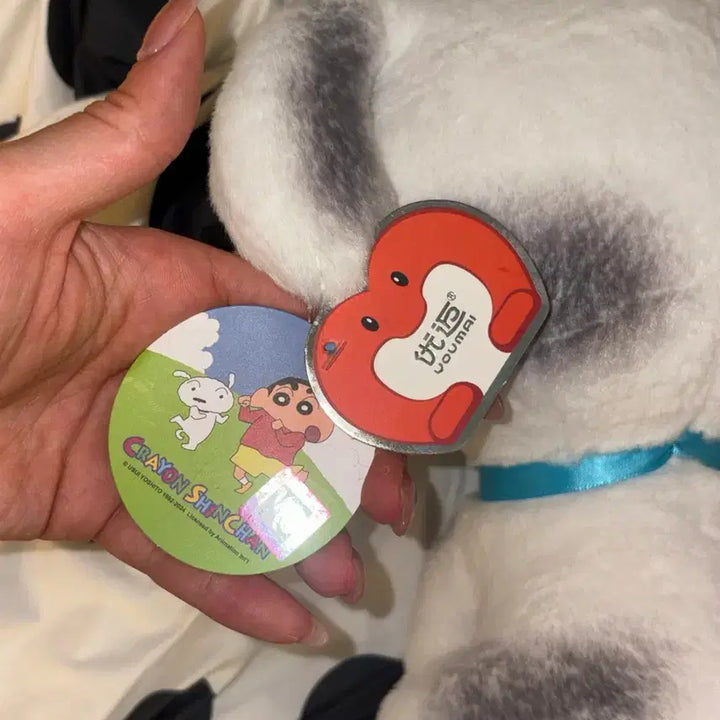[BUNJANG] White Dog Plush / 탄광마을 흰둥이 인형