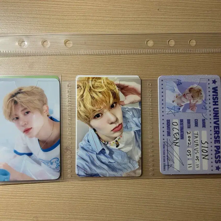 [BUNJANG] NCT WISH Sion 5 Types Bundle Set Photocard / NCT WISH 시온 포카 5종 일괄