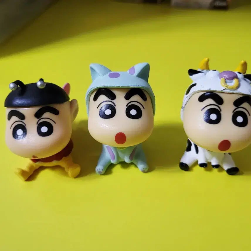 [BUNJANG] Crayon Shin-chan Car Figurine Set (6 Types, 2021) / 21년도 짱구 차량용 피규어 6종 풀세트