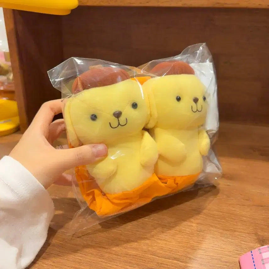 [BUNJANG] Vintage Sanrio Pompompurin Boot Keeper Doll (Sealed) / 고전 산리오 폼폼푸린 부츠키퍼 인형 미개봉