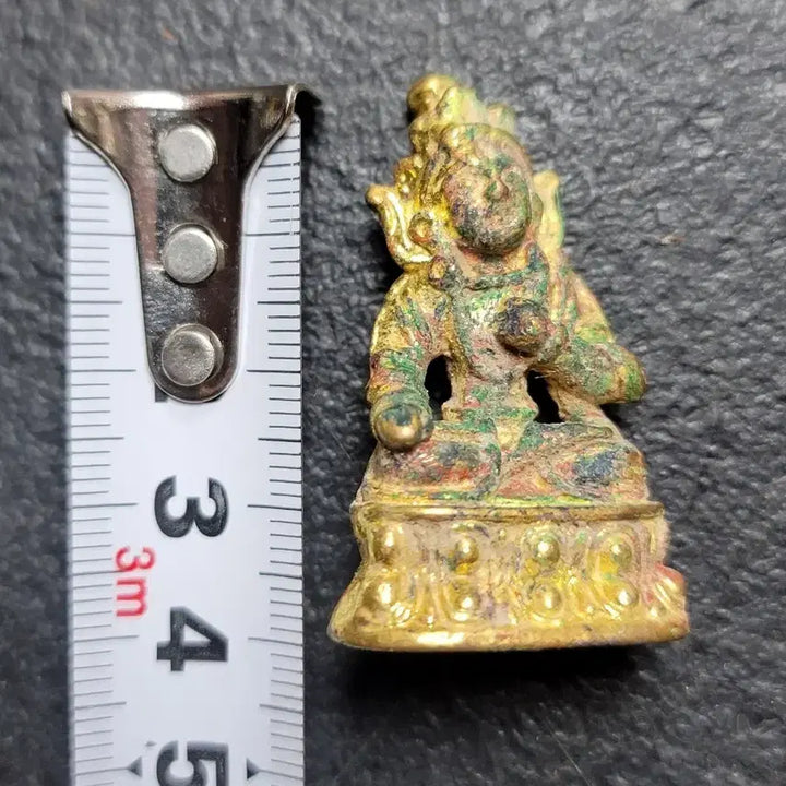 [BUNJANG] Gilded Bronze Standing Buddha Statue (Goryeo/Silla Period) / 226번.불상.금동불.입상불.고려불상.신라불상.호신불.부처님.출토.박물관.유물