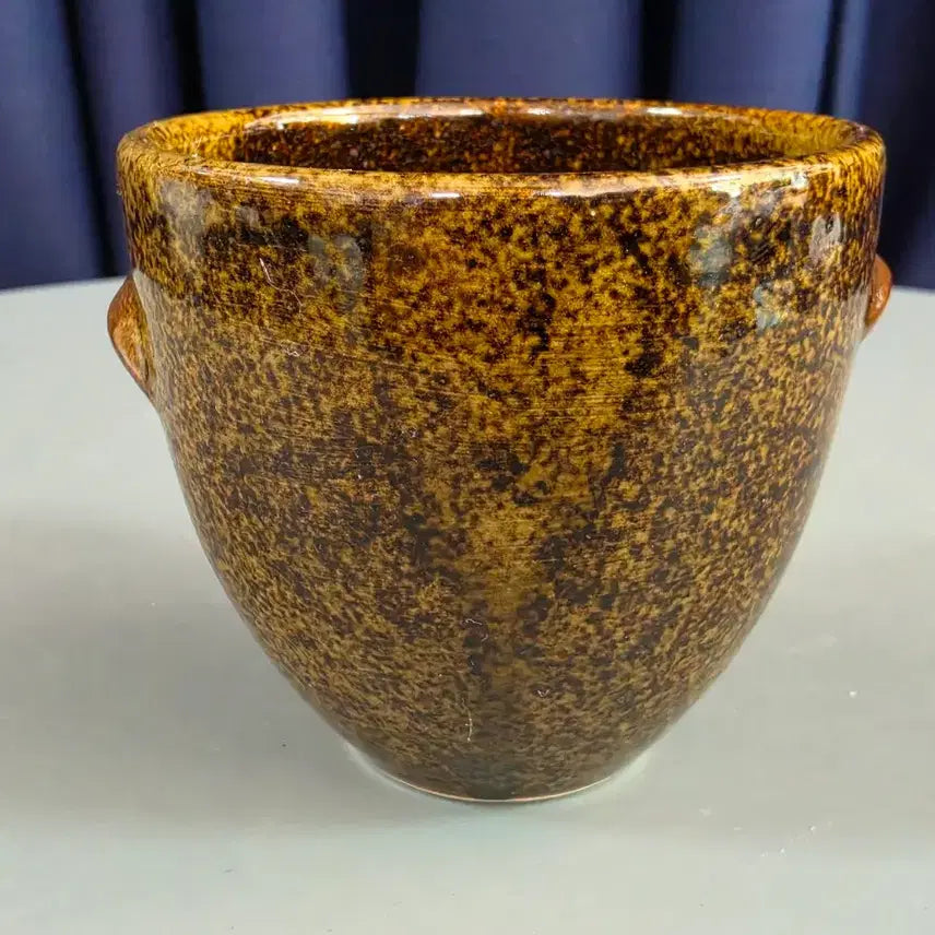 [BUNJANG] Hoboongjangsongmo 1st Generation Intangible Cultural Heritage Black Glaze Teacup / 1세대 원로 무형문화재 [호봉장송모] 흑유 찻잔