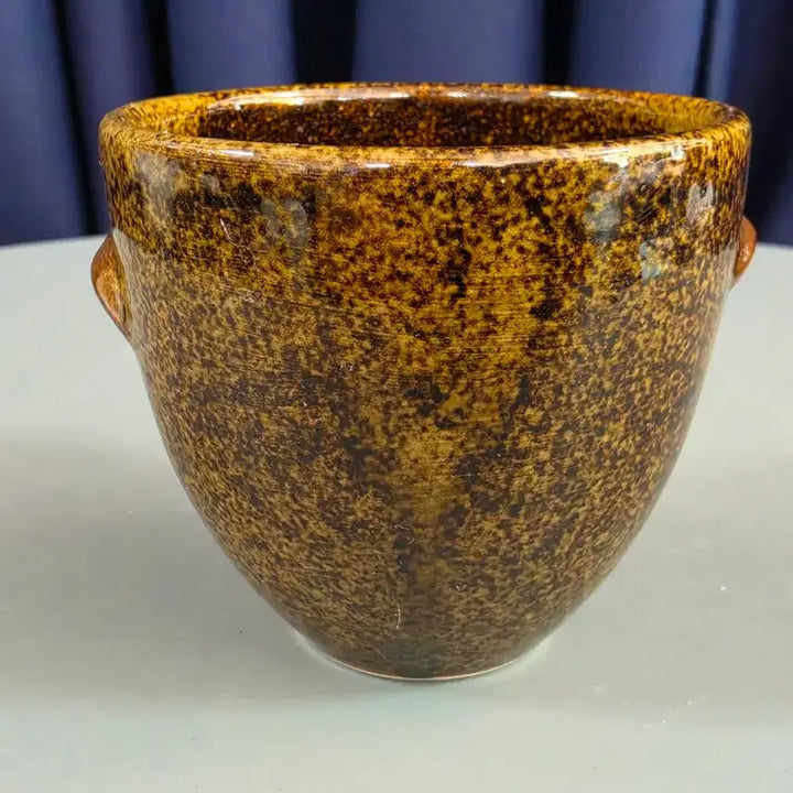 [BUNJANG] Hoboongjangsongmo 1st Generation Intangible Cultural Heritage Black Glaze Teacup / 1세대 원로 무형문화재 [호봉장송모] 흑유 찻잔