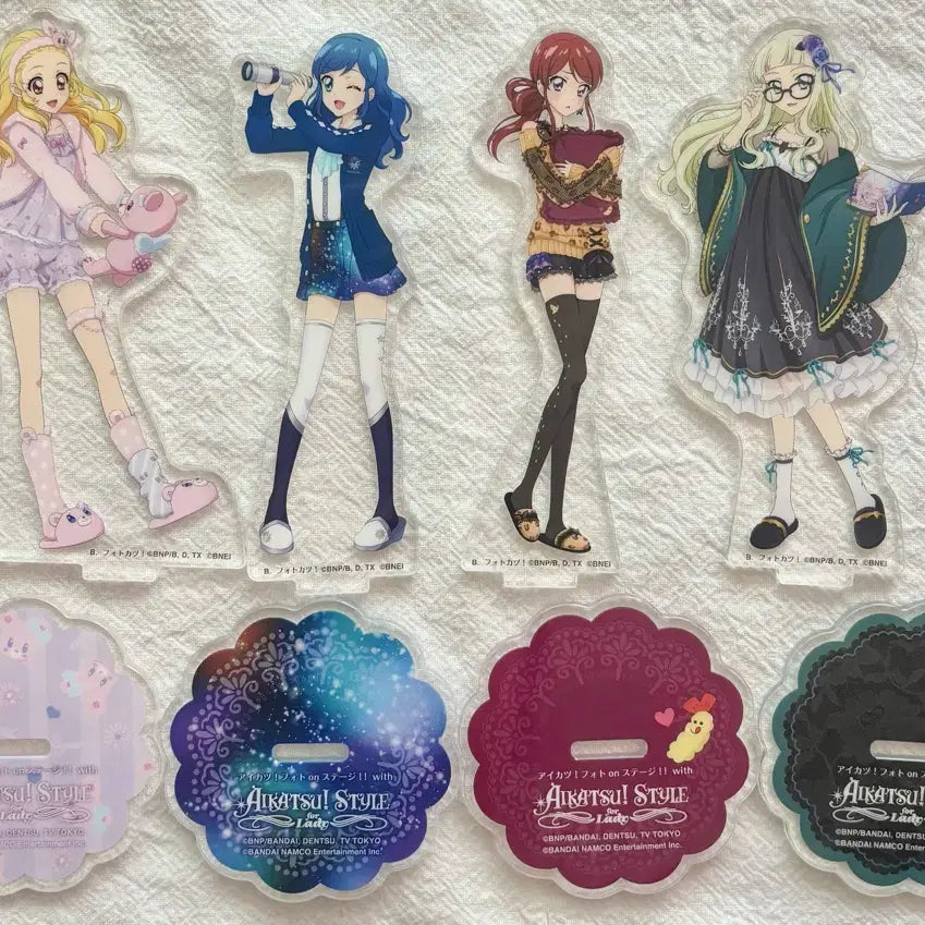 [BUNJANG] Aikatsu Night Dream Acrylic Stand Bundle / 아이카츠 나이트드림 아크릴스탠드