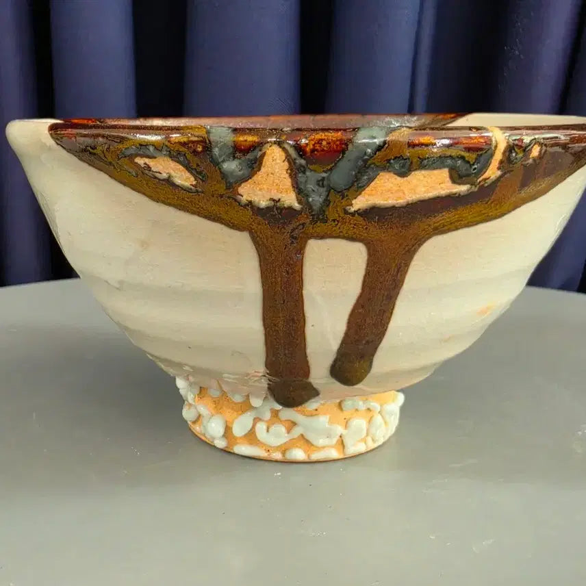 [BUNJANG] Master Artisan Baek Young-gyu Celadon Tea Bowl (Class 1) / 원로 무형문화재 사기장 [토인 백영규] 1급 철유다완