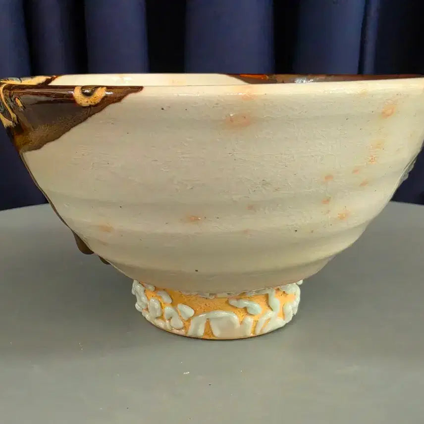 [BUNJANG] Master Artisan Baek Young-gyu Celadon Tea Bowl (Class 1) / 원로 무형문화재 사기장 [토인 백영규] 1급 철유다완