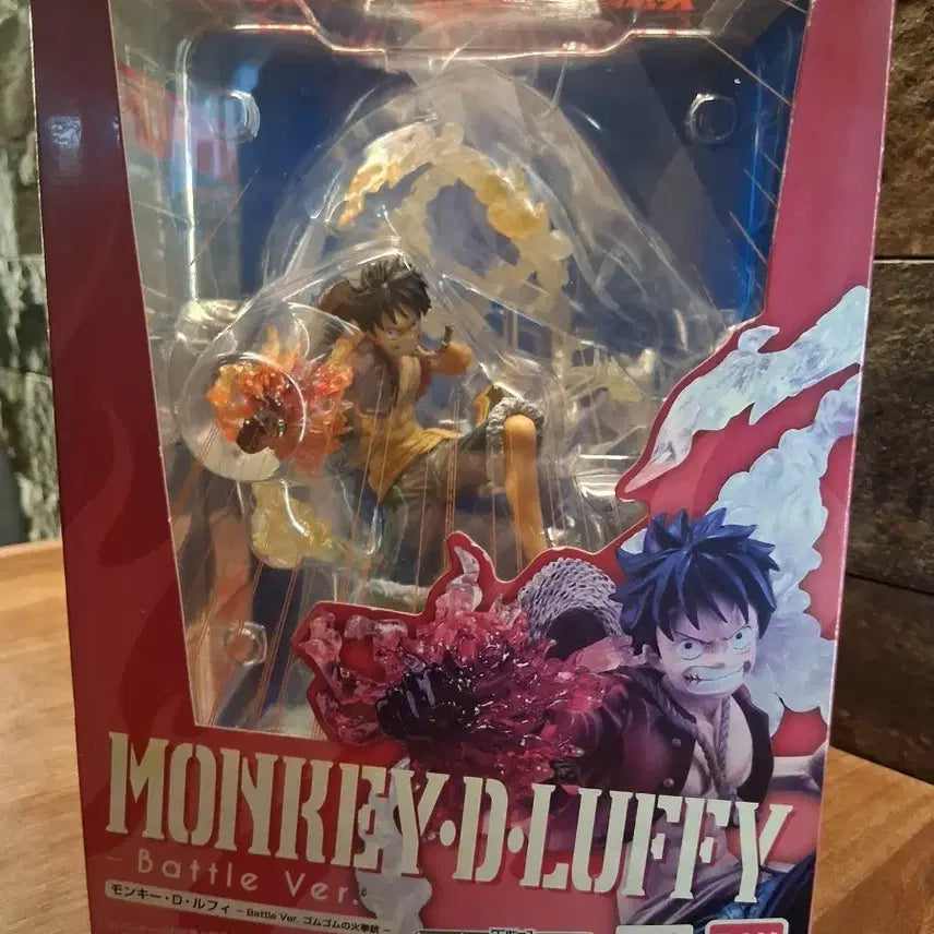 [BUNJANG] One Piece Figuarts ZERO Monkey D. Luffy Battle Ver. Red Hawk (Sealed, Unused) / 원피스 피규어아츠ZERO 루피 Battle Ver 레드호크 화권총 @개봉 미전시@