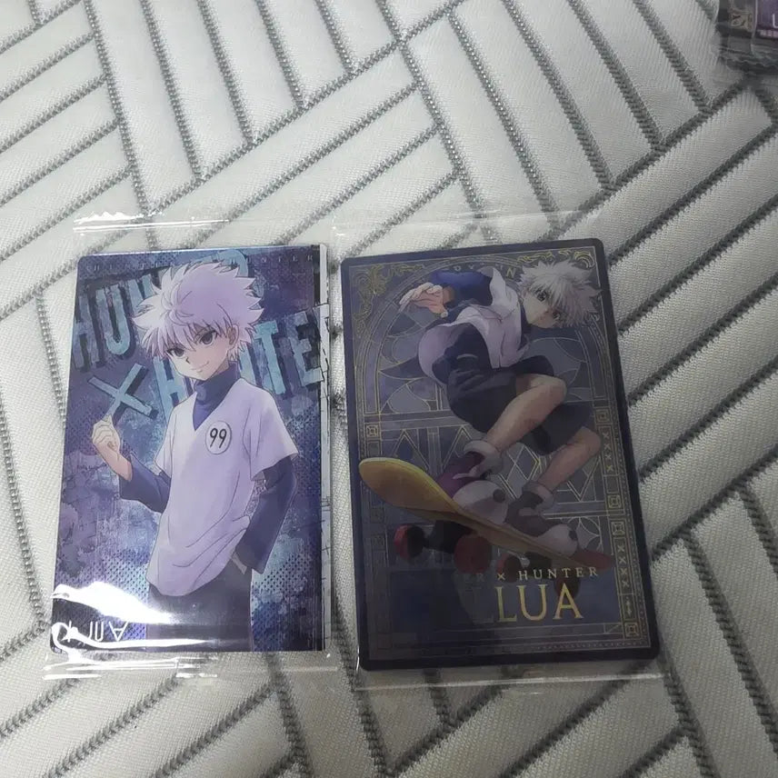 [BUNJANG] Hunter x Hunter Killua 2-Card Bundle Set (Sealed) / 헌터헌터 키르아 2장 일괄 팝니다.(미개봉)