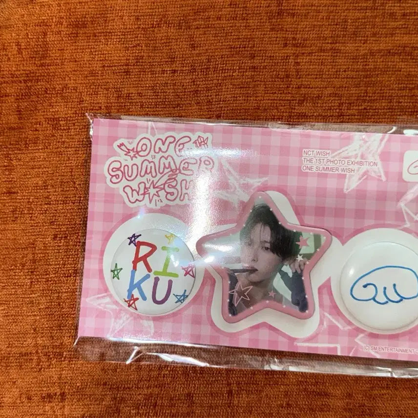 [BUNJANG] NCT WISH Riku Can Badge / 위시 전시회 리쿠 뱃지 NCT WISH 캔뱃지