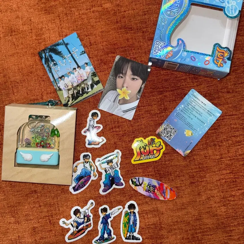[BUNJANG] NCT WISH Surf Wish Album Photocard Set / NCT WISH 서프 위시 서프 서핑앨범 게임기앨범 포카포함