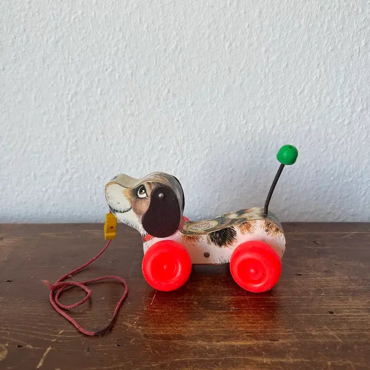 [BUNJANG] Vintage Fisher-Price Little Snoopy Pull Toy / 미국) 빈티지 피셔프라이스 리틀 스누피 풀토이