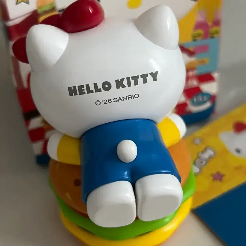 [BUNJANG] Sanrio Hello Kitty Hamburger Gacha Figure / 산리오 헬로키티 햄버거 피규어 가챠