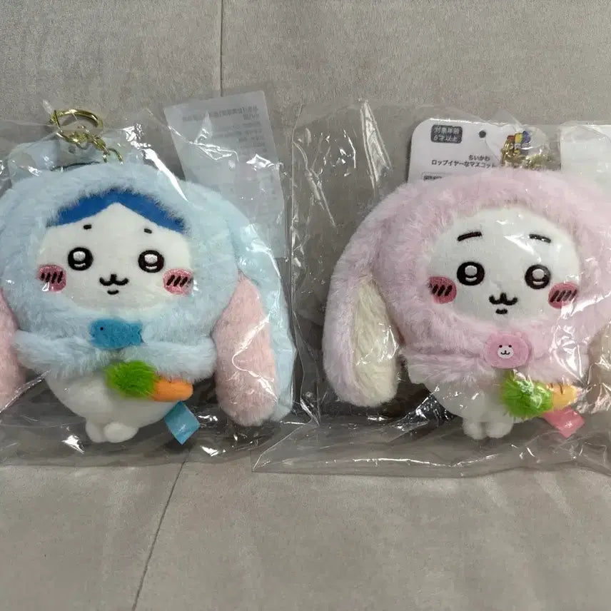[BUNJANG] Chiikawa Hachiware Taiwan Limited "Rob Ear" Mascot Bundle Set / 치이카와 하치와레 대만 롭이어 마스코트 (일괄)