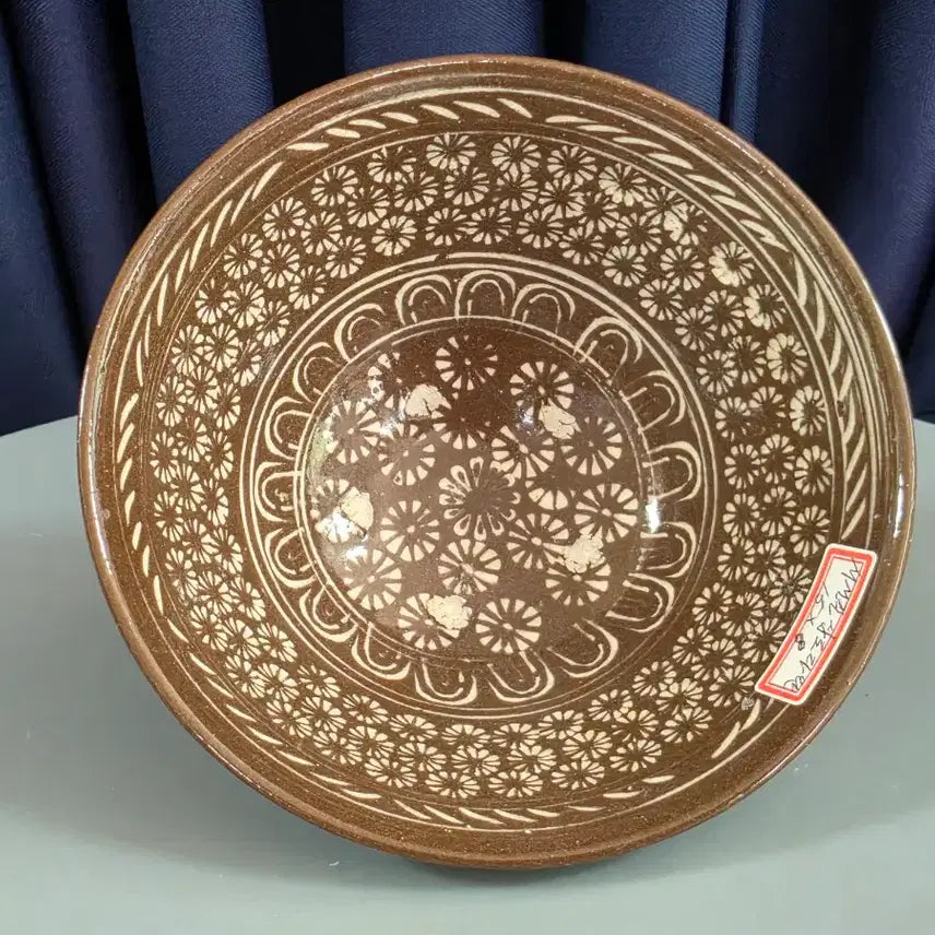 [BUNJANG] Seoseon-gil Songsan 1st Generation Master Potter Buncheong Tea Bowl / 1세대 원로도예가 [송산 서선길]  분청다완