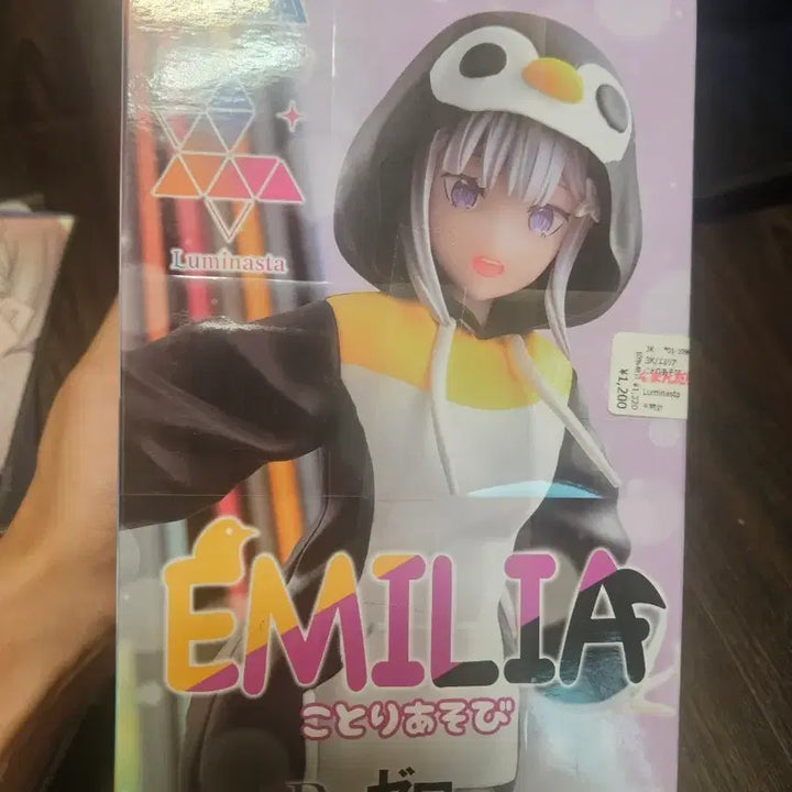[BUNJANG] Sega Luminasta Re:Zero Emilia Figure (Sealed) / 세가 루미나스타 리제로 에밀리아 피규어 (미개봉)