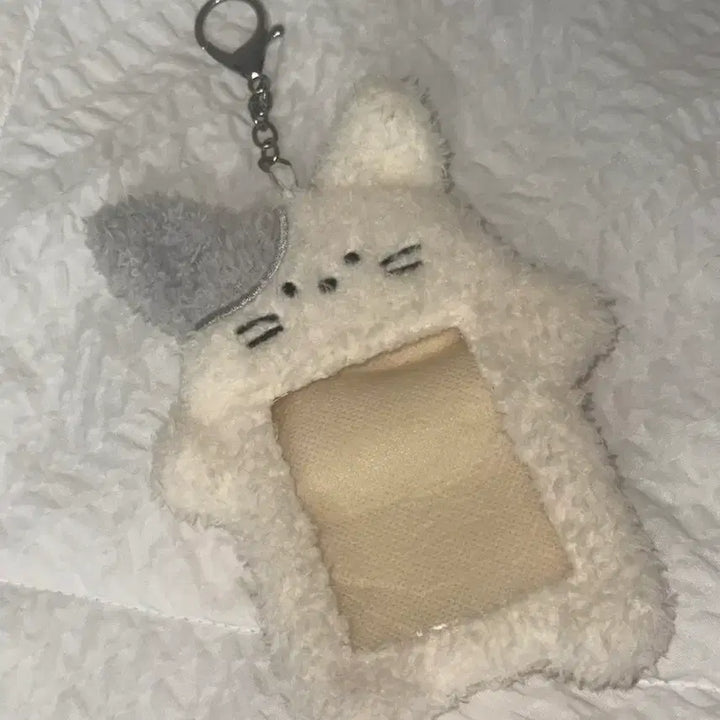 [BUNJANG] Cat Photocard Holder Keyring Sleeve / 고양이 포카홀더 키링 슬리브