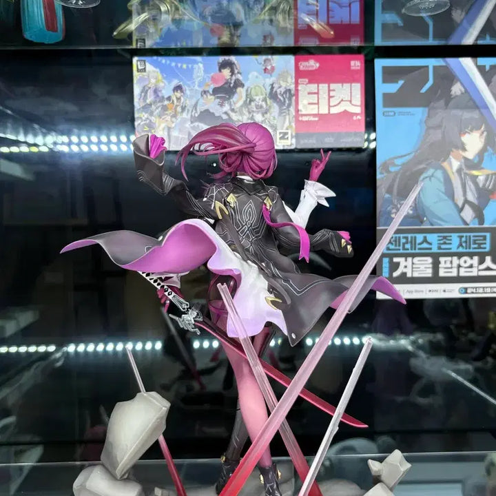[BUNJANG] Apex Honkai Star Rail Kafka 1/7 Scale Figure (Includes POB) / 에이펙스 붕괴 스타레일 카프카 1/7스케일 피규어(특전포함)