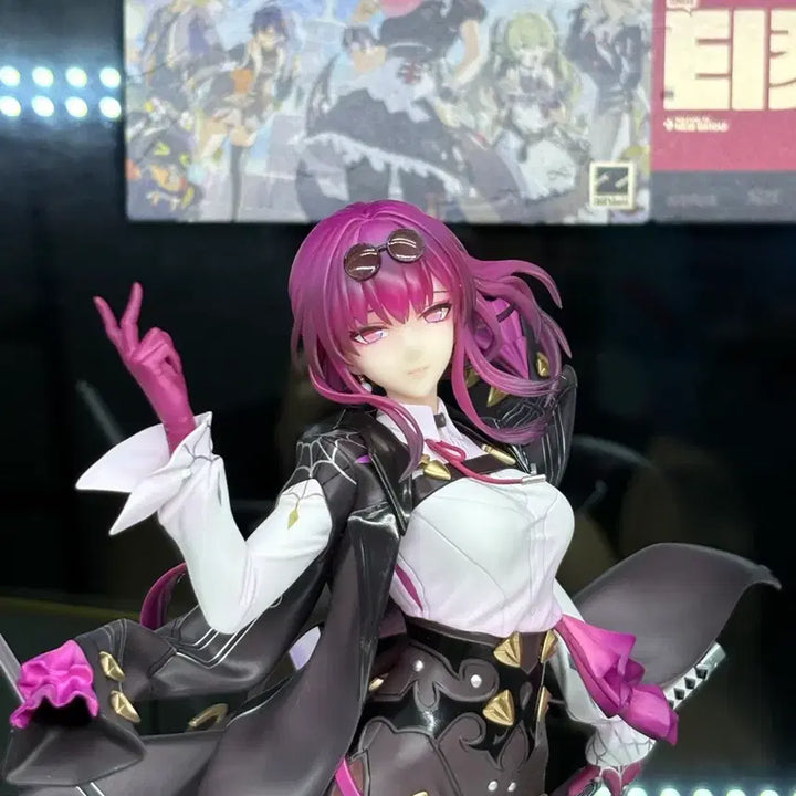 [BUNJANG] Apex Honkai Star Rail Kafka 1/7 Scale Figure (Includes POB) / 에이펙스 붕괴 스타레일 카프카 1/7스케일 피규어(특전포함)